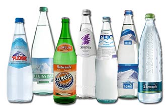 acqua in vetro consegna a domicilio ledibevande