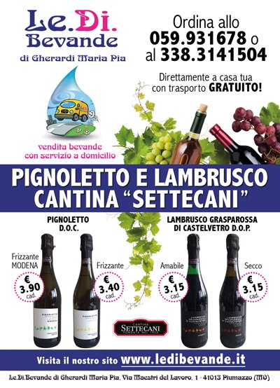 PROMO VINO BIANCO ROSSO